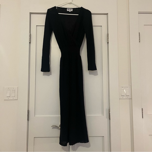 Rouje Paris Anis Dress Noir Size EU 34 - Picture 5 of 11